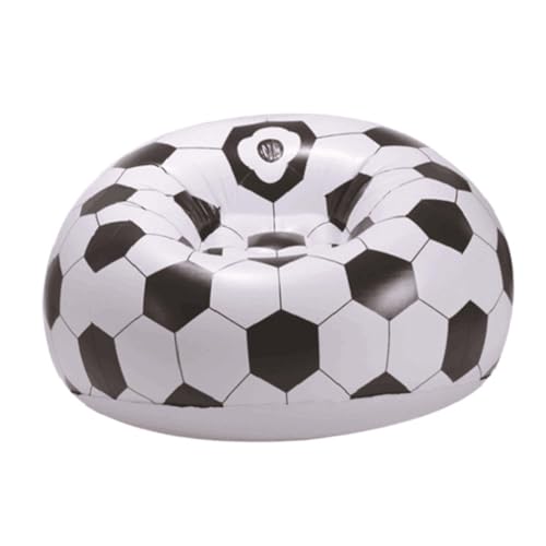 JOINPAYA Aufblasbares Fußball Sofa PVC Tragbarer Lazy Couch Luftsessel Faltbar Leicht Outdoor Strand Camping Festival Sitzmöbel JOINPAYA Aufblasbares Fußball Sofa PVC Tragbarer Lazy Couch Luftsessel Faltbar Leicht Outdoor Strand Camping Festival Sitzmöbel von JOINPAYA