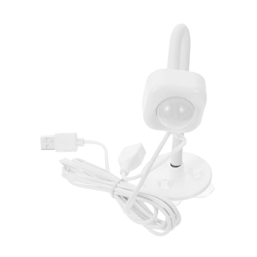 JOINPAYA Automatischer Haustier Trinkbrunnen Sensor mit Infrarot Bewegungsmelder USB Anschluss Energiesparender Wasserspender Zubehör für Katzen Hunde Wasserfontänen Saugnapfhalterung von JOINPAYA