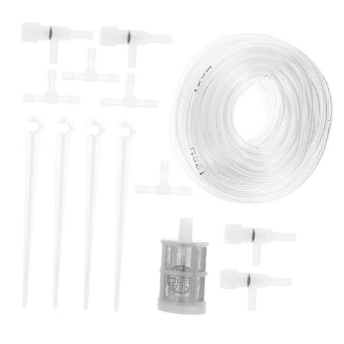 JOINPAYA Automatisches Tropfbewässerungssystem mit Verstellbarem Ventil für Zimmerpflanzen Balkon und Garten Präzise Wurzelbewässerung Selbstregulierendes Bewässerungskit für Topfpflanzen von JOINPAYA