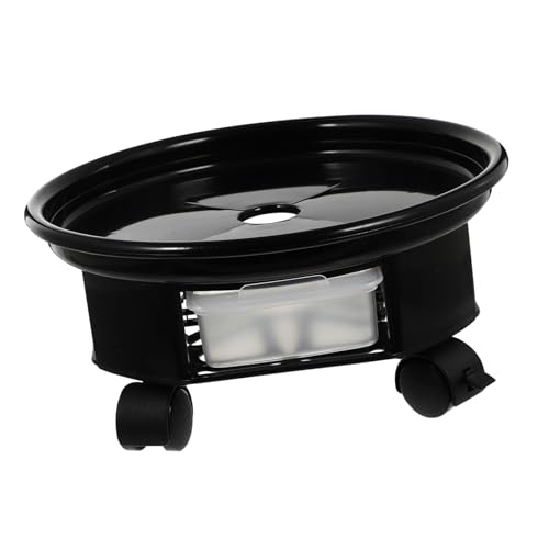 JOINPAYA Blumentopfhalter Kunststoff mit Bremsrollen Runder Pflanzenroller Ø Balkon und Garten Pflanzuntersetzer Robustes Transportbrett für Blumentöpfe Innen und Außen JOINPAYA Blumentopfhalter Kunststoff mit Bremsrollen Runder Pflanzenroller Ø Balkon und Garten Pflanzuntersetzer Robustes Transportbrett für Blumentöpfe Innen und Außen von JOINPAYA