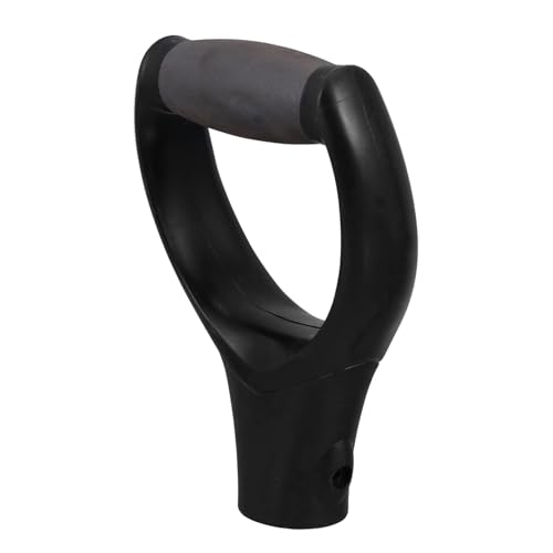 JOINPAYA D förmiger Ersatz schaufelgriff aus Robustem Kunststoff Rutschfestes Design für Sichere Gartenarbeit Komfortable Handhabung Langlebiger Spatenstiel Griff für Schneeschaufel und von JOINPAYA