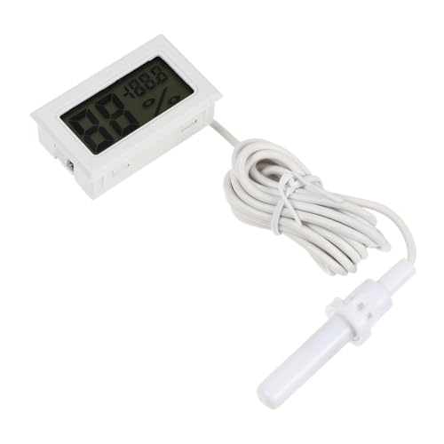 JOINPAYA Digitales Raumtemperatur Feuchtigkeitsmessgerät Handlich Übersichtliche Anzeige Einfach Bedienbar für Babyzimmer Büro Schlafzimmer und Garten Präziser Innenraumklimamonitor von JOINPAYA