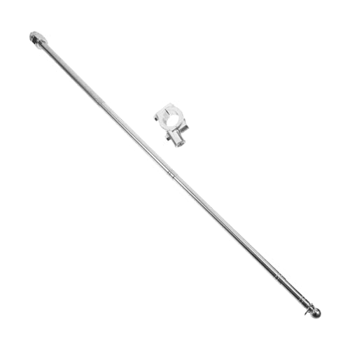 JOINPAYA Fahnenmast für Motorrad und Fahrrad Verstellbarer Fahnenhalter mit Basis Leicht und Robust Installieren für Unterwegs von JOINPAYA