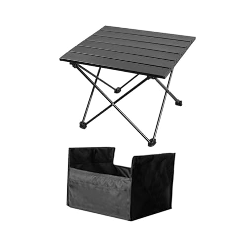 JOINPAYA Tragbarer Klapptisch für Camping und Outdoor Aktivitäten Aluminiumlegierung Faltbares Design Leicht mit Tragetasche von JOINPAYA