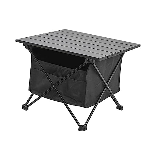JOINPAYA Faltbarer Klapptisch für Outdoor Aktivitäten Aufbewahrungstasche für Grillen und Camping mit Rutschfesten Füßen und Praktischem Stauraum von JOINPAYA