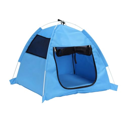JOINPAYA Faltbares Outdoor Haustierzelt mit Moskitonetz Atmungsaktives Pet Spielhaus für Katzen und Kleine Hunde Bequemes Schlafzelt zum Schutz vor Insekten Praktisches Camping zubehör für von JOINPAYA