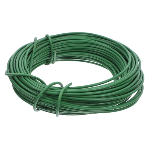 JOINPAYA Grüner Gartendraht Kunststoffbeschichtet Rostfrei Pflanzendraht für Kletterpflanzen Rankgitter Blumen Binden Garten Zubehör Langlebig und Schonend für Pflanzen JOINPAYA Grüner Gartendraht Kunststoffbeschichtet Rostfrei Pflanzendraht für Kletterpflanzen Rankgitter Blumen Binden Garten Zubehör Langlebig und Schonend für Pflanzen von JOINPAYA