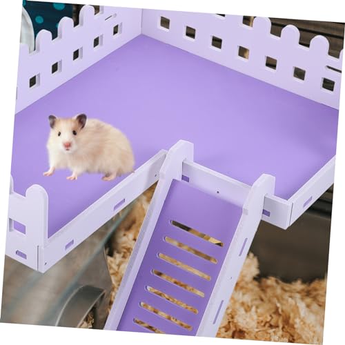 JOINPAYA Hamster Plattform aus Holz mit Leiter Kletterspielzeug für Kleintierkäfig Fördert Bewegung und Spielspaß Geeignet für Hamster Zwerghamster und Andere Kleine Haustiere Dekorative JOINPAYA Hamster Plattform aus Holz mit Leiter Kletterspielzeug für Kleintierkäfig Fördert Bewegung und Spielspaß Geeignet für Hamster Zwerghamster und Andere Kleine Haustiere Dekorative von JOINPAYA