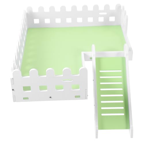 JOINPAYA Hamster Plattform mit Leiter Grün Kleintier Plattform für Hamster Ratten Käfig Zubehör Stabile Leicht zu Reinigende Spiel und Kletterplattform für Kleine Haustiere JOINPAYA Hamster Plattform mit Leiter Grün Kleintier Plattform für Hamster Ratten Käfig Zubehör Stabile Leicht zu Reinigende Spiel und Kletterplattform für Kleine Haustiere von JOINPAYA