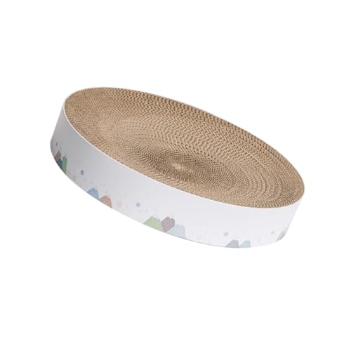 JOINPAYA Kratzbrett für Katzen Versunkene Schüsselform aus Wellpappe Katzenspielzeug Kratzspielzeug für Kätzchen JOINPAYA Kratzbrett für Katzen Versunkene Schüsselform aus Wellpappe Katzenspielzeug Kratzspielzeug für Kätzchen von JOINPAYA