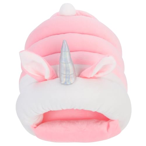 JOINPAYA Kleintier Kuschelnest Einhorn Form Warmes Meerschweinchen Bett Weich Gemütlich Privatsphäre Schlafplatz für Hamster und Kleine Haustiere Geeignet JOINPAYA Kleintier Kuschelnest Einhorn Form Warmes Meerschweinchen Bett Weich Gemütlich Privatsphäre Schlafplatz für Hamster und Kleine Haustiere Geeignet von JOINPAYA