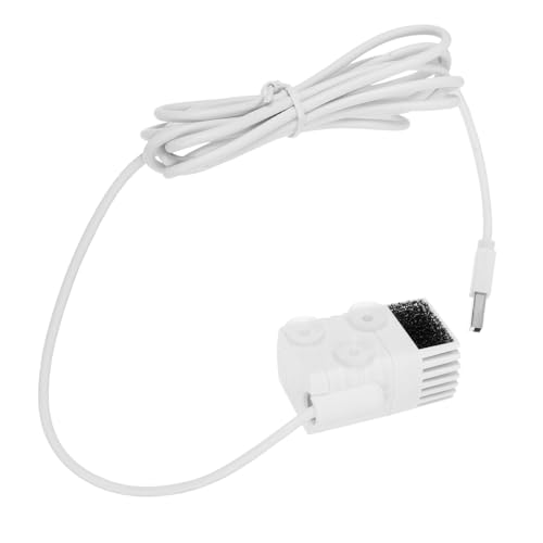 JOINPAYA Leise USB betriebene Katzenbrunnenpumpe mit Einstellbarem Wasserfluss Kompakt und Wassersparend Geeignet für Outdoor Haustierbrunnen für Aquarium Teich und Gartenteich JOINPAYA Leise USB betriebene Katzenbrunnenpumpe mit Einstellbarem Wasserfluss Kompakt und Wassersparend Geeignet für Outdoor Haustierbrunnen für Aquarium Teich und Gartenteich von JOINPAYA