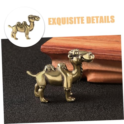 JOINPAYA Messing Kamel Figurine Miniatur Retro Tier Skulptur Dekoration Stabile Vintage Deko für Schreibtisch Büro Wohnzimmer Regal JOINPAYA Messing Kamel Figurine Miniatur Retro Tier Skulptur Dekoration Stabile Vintage Deko für Schreibtisch Büro Wohnzimmer Regal von JOINPAYA