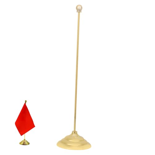 JOINPAYA Metall Fahnenhalter Schreibtisch Langlebig für Büro Party Desktop Flaggenmast Halterung Geeignet für Innenbereich Festes Flaggenständer Zubehör für Kleine Fahnen JOINPAYA Metall Fahnenhalter Schreibtisch Langlebig für Büro Party Desktop Flaggenmast Halterung Geeignet für Innenbereich Festes Flaggenständer Zubehör für Kleine Fahnen von JOINPAYA
