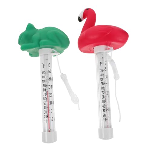 JOINPAYA Poolthermometer Wasserthermometer Für Pool Sinkthermometer Poolthermometer Teichthermometer Poolschwimmthermometer Schwimmbeckenthermometer Aquariumthermometer Pvc von JOINPAYA