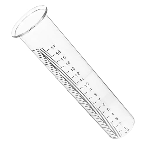 JOINPAYA Regenmesser Ersatzrohr aus Hochborosilikat Glas Präzise Messung Langlebiges Regenmessglas für Garten Rasenfläche und Outdoor niederschlagserfassung JOINPAYA Regenmesser Ersatzrohr aus Hochborosilikat Glas Präzise Messung Langlebiges Regenmessglas für Garten Rasenfläche und Outdoor niederschlagserfassung von JOINPAYA