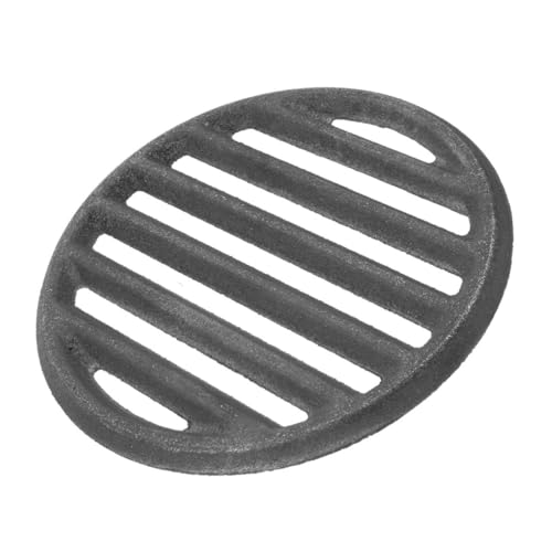 JOINPAYA Runder Gusseisen Feuerrost Ersatzteil für Grillkamin Bbq Zubehör mit Effizienter Hitzeverteilung Platzsparendem Design und Einfacher Reinigung für Outdoor Grills JOINPAYA Runder Gusseisen Feuerrost Ersatzteil für Grillkamin Bbq Zubehör mit Effizienter Hitzeverteilung Platzsparendem Design und Einfacher Reinigung für Outdoor Grills von JOINPAYA
