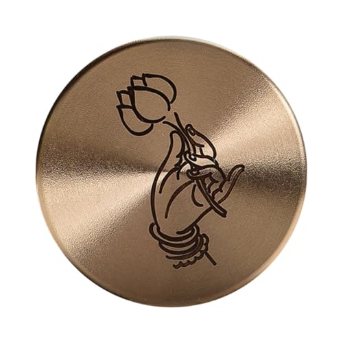 JOINPAYA Rundes Kupfer papiergewicht Kalligraphie Briefbeschwerer Retro Design Solides Schriftkunst Gewicht Für Schreibtisch Und Malerei Praxis von JOINPAYA