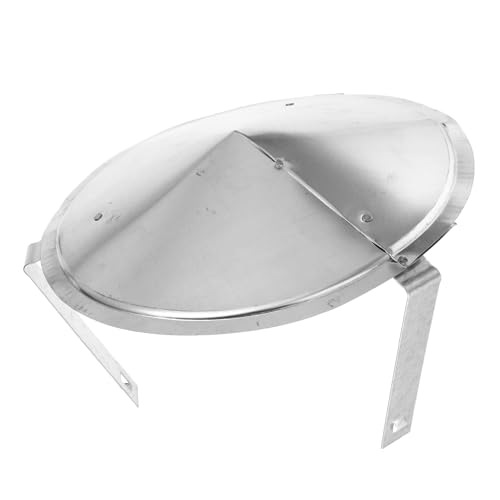 JOINPAYA Schornsteinhaube Regenhut Dachkappe Pilzförmig Kaminabdeckung Rostfrei Leicht Montierbar Wind und Wetterfest Für Kaminabluft Und Lüftungsrohre JOINPAYA Schornsteinhaube Regenhut Dachkappe Pilzförmig Kaminabdeckung Rostfrei Leicht Montierbar Wind und Wetterfest Für Kaminabluft Und Lüftungsrohre von JOINPAYA