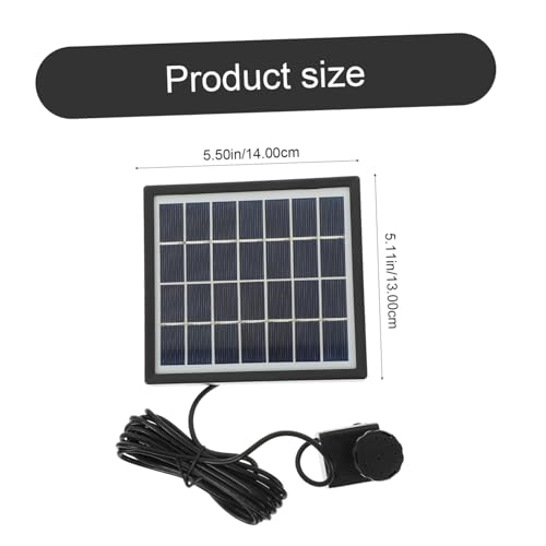 JOINPAYA Solar Teichpumpe für Garten Solarpumpe Schwimmende Wasserpumpe Wasserspiel für Teich Gartendekoration JOINPAYA Solar Teichpumpe für Garten Solarpumpe Schwimmende Wasserpumpe Wasserspiel für Teich Gartendekoration von JOINPAYA