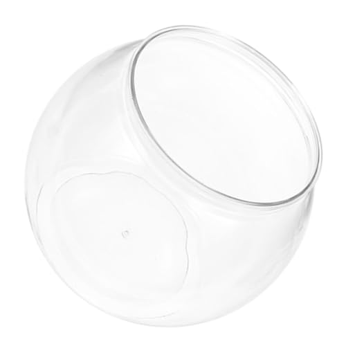 JOINPAYA Transparentes Kunststoff Fischglas Rundes Aquarium für Goldfische Unzerbrechlich Dekorativ für Schreibtisch Lehrmittel JOINPAYA Transparentes Kunststoff Fischglas Rundes Aquarium für Goldfische Unzerbrechlich Dekorativ für Schreibtisch Lehrmittel von JOINPAYA