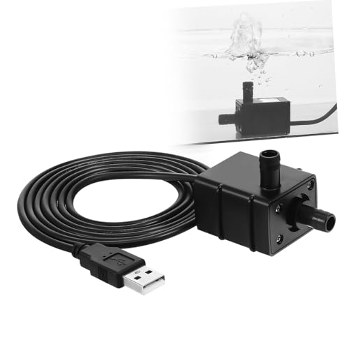 JOINPAYA USB Mini Tauchwasserpumpe Leistungsstark mit USB anschluss für Aquarium Teich Wasserspiele Katzenbrunnen Vielseitig Transportabel Geeignet für Wasserbecken und Fischtank JOINPAYA USB Mini Tauchwasserpumpe Leistungsstark mit USB anschluss für Aquarium Teich Wasserspiele Katzenbrunnen Vielseitig Transportabel Geeignet für Wasserbecken und Fischtank von JOINPAYA