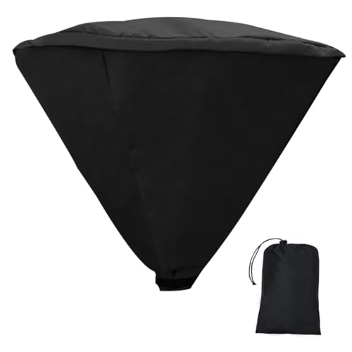 JOINPAYA Wasserdichte Terrassenheizungsabdeckung aus Strapazierfähigem Polyester Schmutzresistent und UV beständig mit Verstellbarem Kordelzug für Sicheren Halt Outdoor Heizstrahler von JOINPAYA