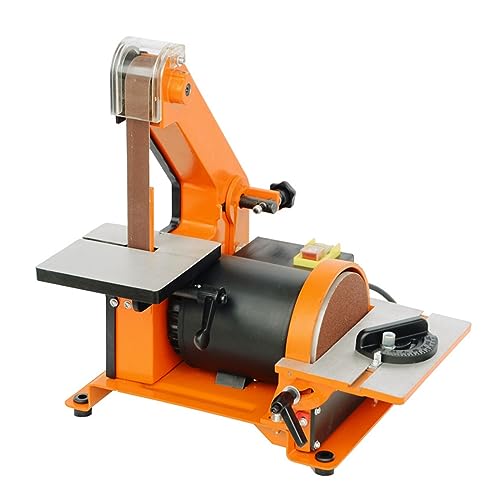 Bandschleifer Metall Schleifen Polierer Schleifmaschine Holzbearbeitung 350W Kupfermotor Messerschleifer Mehrwinkel-Anfasmaschine von JOJIDE
