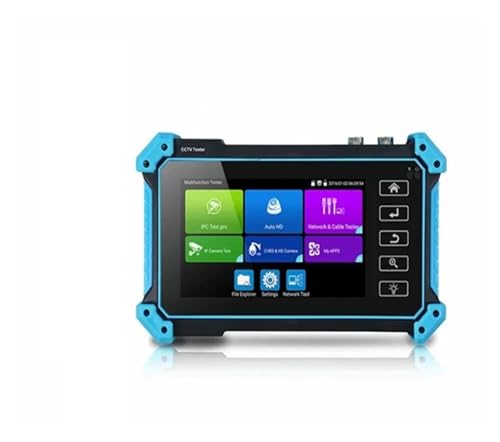 CCTV Tester, 4K CCTV Monitor Tester IPC5200C IP Kamera Tester Analog CCTV Video Überwachung Tester CCTV IP PoE RJ45 TDR Kabel Test(IPC-5100 Plus) von JOJIDE