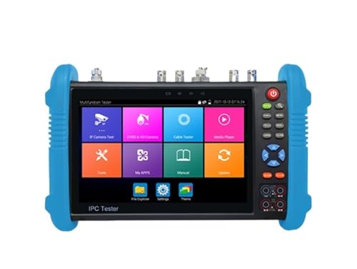 CCTV Tester, IPC 9800 Plus CCTV Tester IP Kamera Koaxial HD Test AHD CVI TVI Kamera Tester PoE RJ45 Kabel UTP TDR Tester 7 Zoll(IPC 9800ADH Plus) von JOJIDE