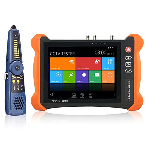 CCTV Tester, Volle Funktionen 8 Zoll 2K Retina Display HD CCTV Tester mit 8MP CVI TVI AHD 8MP EX-SDI HD-SDI 3G-SDI IP Kamera(X9-ADHS) von JOJIDE