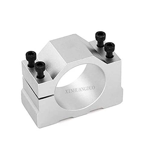 CNC Spindelmotor Set, Luftgekühlter 0.2kw luftgekühlter Spindelmotor CNC 200W. Spindelmotor/Klemme for CNC Maschine DIY CNC 24VDC 10000RPM, für Graviermaschine(Brown) von JOJIDE