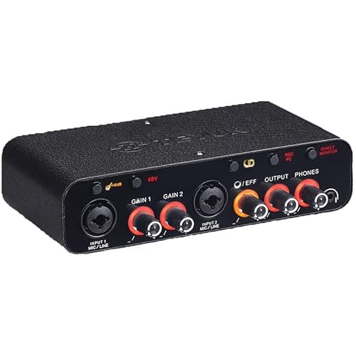 DJ Mischpult, 2PCS Q-26 Audio Inteace Soundkarte mit Überwachung E-Gitarre Live-Aufnahme DJ Mischpult, 2PCS Q-26 Audio Inteace Soundkarte mit Überwachung E-Gitarre Live-Aufnahme von JOJIDE