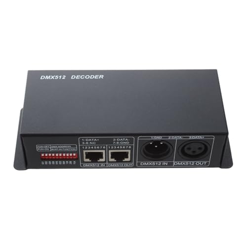 DMX 512 4CH X 8A Decoder LED-Controller 4-Kanal-Treiber RGBW LED-Band DC 12V - 24V DMX 512 4CH X 8A Decoder LED-Controller 4-Kanal-Treiber RGBW LED-Band DC 12V - 24V von JOJIDE