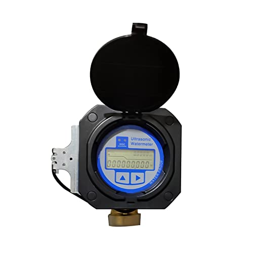 Durchflussmesser, ASW-1 Ultraschall-Flüssigkeitsdurchflussmesser RS485 / USART Kleiner Durchmesser DN15-40mm Gewindeanschluss Kupferrohr Intelligenter Wasserzähler(DN32) von JOJIDE
