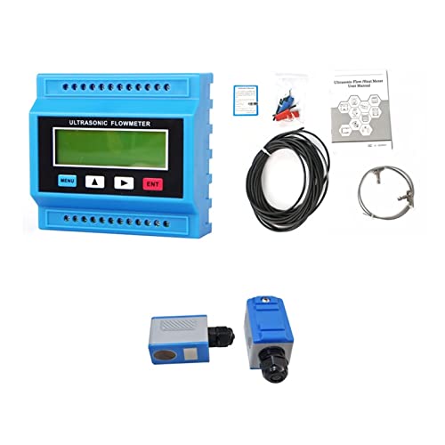 Durchflussmesser, TUF-2000M Ultraschall-Durchflussmesser for Wasser TS-2 TM-1 (DN50~700 mm) TL-1-HT (-30~160 ℃) Hochtemperatur-Sensormodul Digitaler Flüssigkeitsdurchflussmesser(Host plus TS-2 TM- von JOJIDE