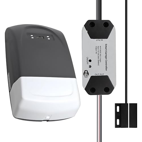 Elektrisches Toröffner-Set, Garagentoröffner realisiert Smartphone-App zur Steuerung des automatischen Öffnen und Schließens der Tür, für Tor (F350M) von JOJIDE