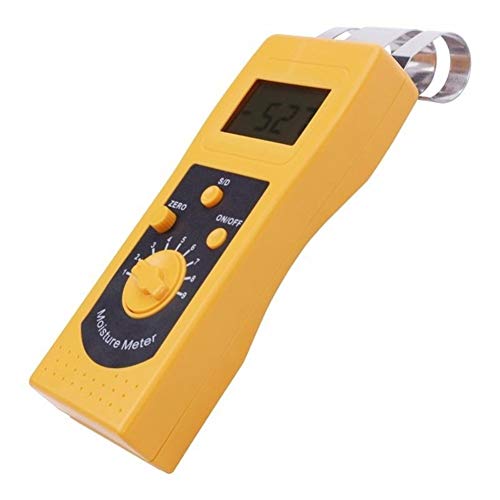 Feuchtigkeitsmesser, DM200P Digital Paper Feuchtemessgerät Tester 0-50% Paper Hygrometer Tragbarer Feuchtigkeitsmesser von JOJIDE
