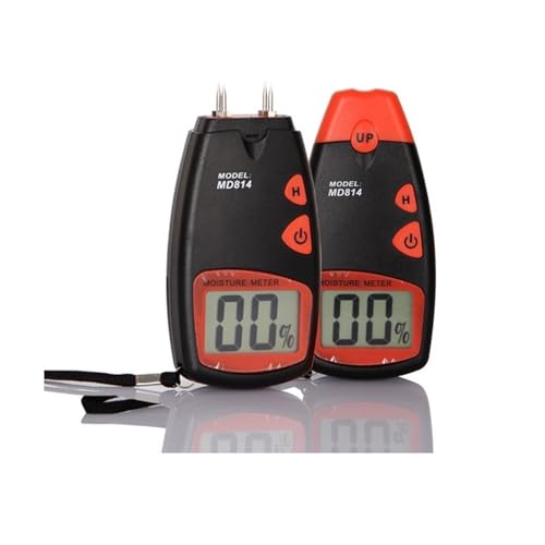Feuchtigkeitsmessgeräte, 2 stücke Feuchtigkeit Tester Md814 Digital Holz Feuchtigkeit Tester 5%-40% von JOJIDE