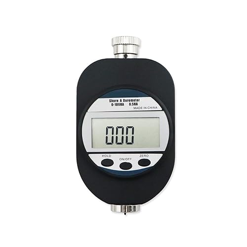 Härteprüfgerät, 0~100HA Gummireifen Shore A Durometer Härte Digital Meter Tester Großes LCD von JOJIDE