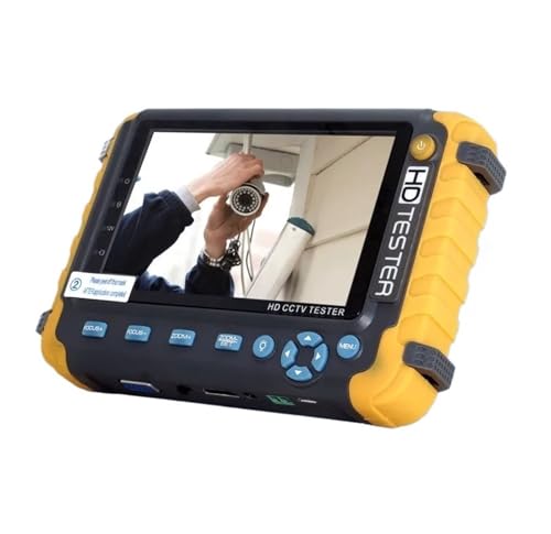 JOJIDE CCTV Tester, Beste Protable IV8W 5MP AHD TVI 4MP CVI Analog Sicherheit Kamera Tester 5 Zoll CCTV Tester Monitor VGA Eingang UTP Kabel Test von JOJIDE