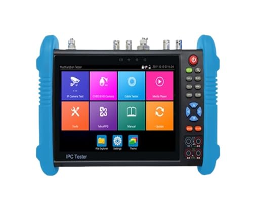 JOJIDE CCTV Tester, CCTV IP Kamera Tester Monitor 8K IPC 8MP AHD TVI SDI CVI Tester Mit VGA PoE RJ45 Kabel TDR Test UTP Kabel Tracer(IPC-9800Pro) von JOJIDE