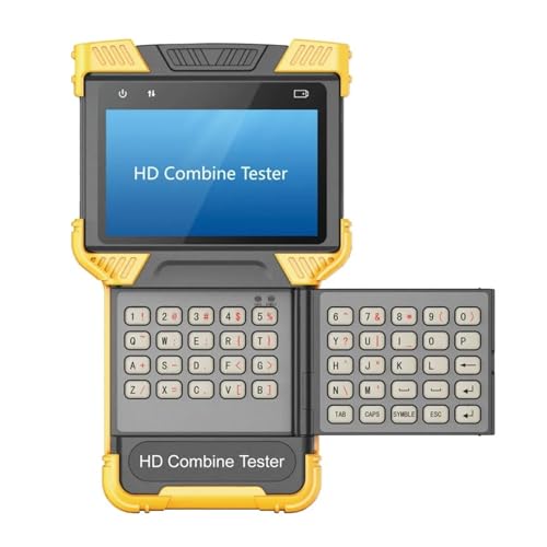 JOJIDE CCTV Tester, DT-T70 H.264/ H.265/ 4K IP Analog Kamera Tester 4,0 Zoll HD Kombinieren Tester CCTV Tester Monitor Unterstützung TDR RJ45 Kabel Test(T71) von JOJIDE