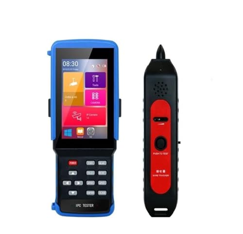 JOJIDE CCTV Tester, IPC9310 4 Zoll IP Kamera Tester Monitor baut In Unterstützung 8MP CVI TVI 5MP AHD CVBS CCTV Tester UTP Kabel Test Werkzeug Tragbare(with Wire Tracker) von JOJIDE
