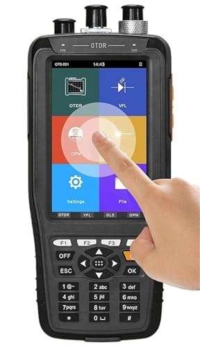 JOJIDE Netzwerk Tester, AUA28U Mini 60KM Fiber Optic OTDR Optische Faser Reflektometer Gebaut In VFL Mit FC SC Touch von JOJIDE
