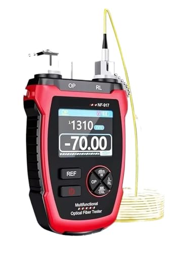 JOJIDE Netzwerk Tester, Fasertester Optischer Leistungsmesser VFL REF FC SC Visual Fault Locator Lichtdämpfungsmessung JOJIDE Netzwerk Tester, Fasertester Optischer Leistungsmesser VFL REF FC SC Visual Fault Locator Lichtdämpfungsmessung von JOJIDE