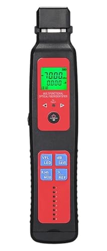 JOJIDE Netzwerk Tester, Glasfaserkabel-Identifikator A-507 Live-Testfunktion 5-in-1-Netzwerktester LED-Anzeige Optische Leistung von JOJIDE
