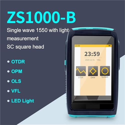 JOJIDE Netzwerk Tester, Signal Fire Optical Fiber OTDR Optisches Zeitbereichsreflektometer Modell ZS1000-A/ZS1000-B(ZS1000-B) von JOJIDE