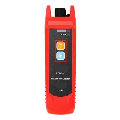 JOJIDE Netzwerk Tester, Visual Fault Locator 10nW Optische Faser Test Stift 2,5mm SC/FC/ST Interface Rot Lichtquelle Tester Optische Kabel test(UT69101) von JOJIDE