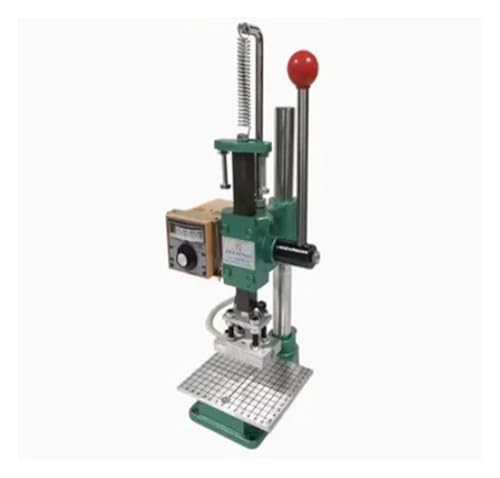 JOJIDE Transferpresse, Heißfolienprämaschine for Leder, Holz, Papier, Branding, individuelle Logo-Markierung, Präwerkzeu(10 * 13) von JOJIDE